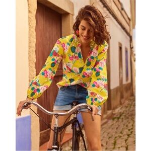 BODEN Floral Blouse